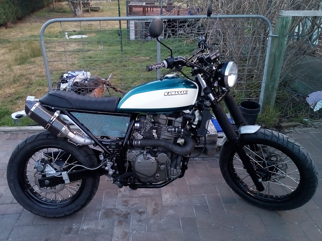 klr 250 scrambler